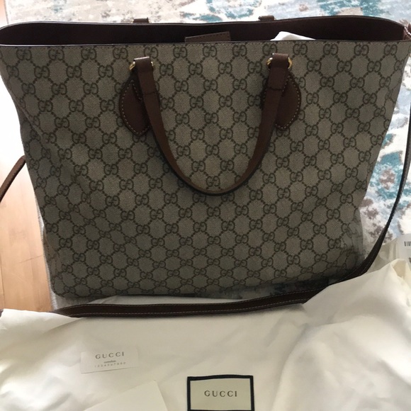Gucci Bags Eden Supreme Tote Poshmark Gucci Bags Eden Supreme Tote